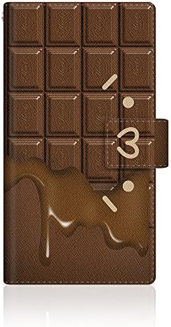 SHOBON CASEMARKET [סוג מחברת] דגם תפור דק למארז לחצים של DOCOMO התאמת לוח שוקולד אוסף שוקולד מחברת DORON CACAO